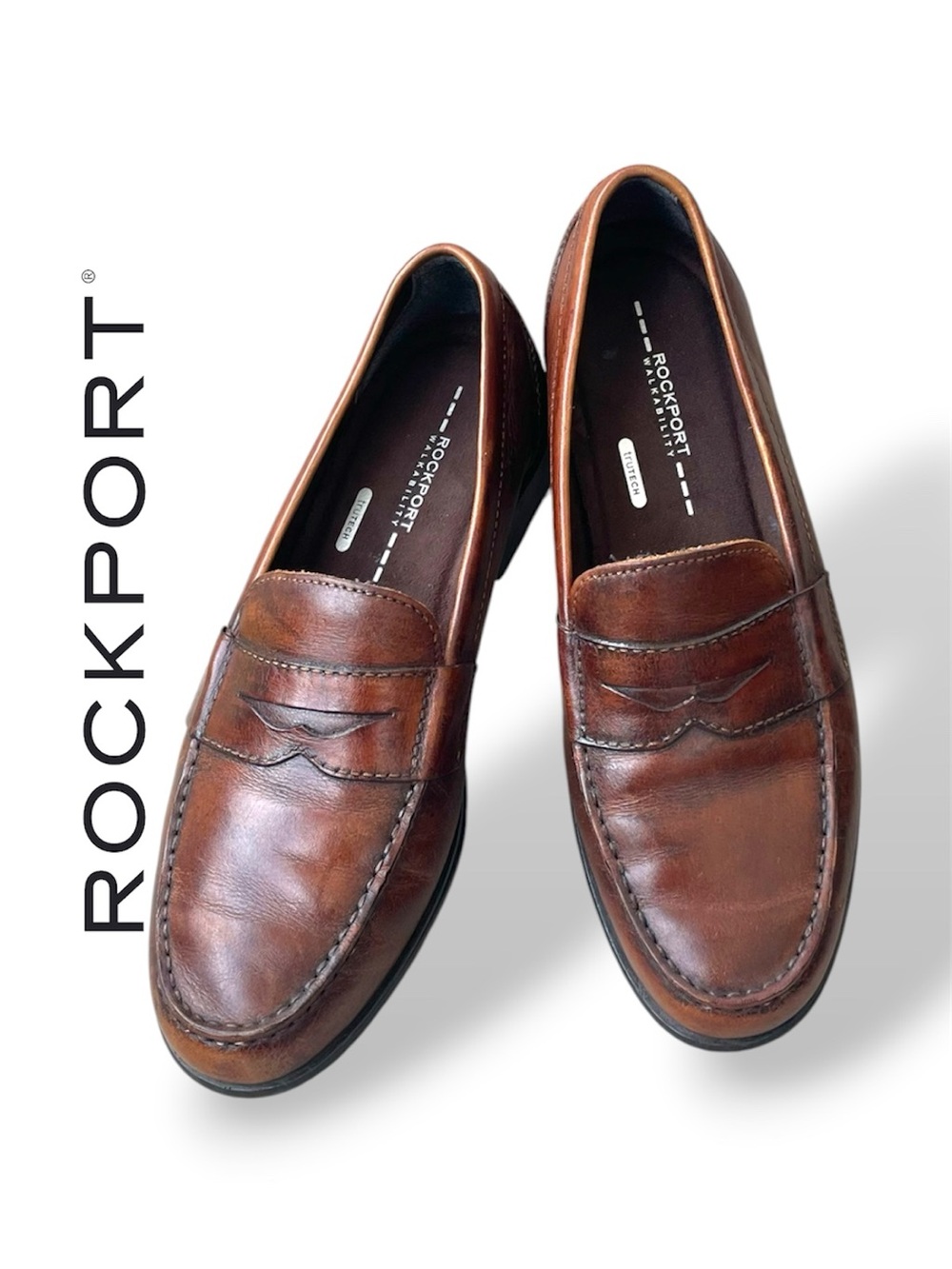 Rockport Men's Shoe Penny Loafers  Size 9.5